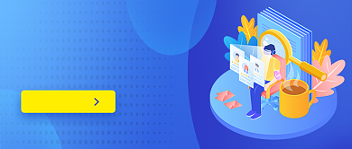 春季线下招聘会新媒体配图背景