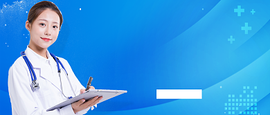 世界献血者日蓝色简约新媒体配图背景