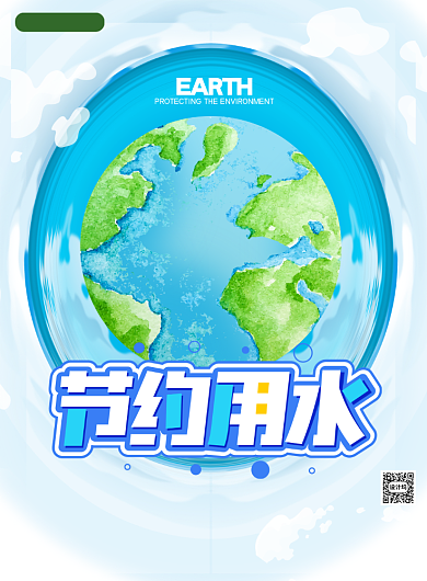 322世界结束日地球印刷海报背景