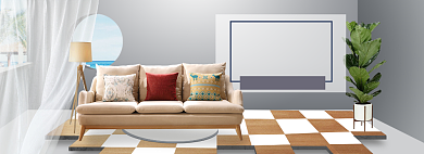 家装家具特惠大促海报banner背景