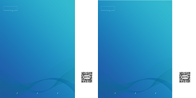 简约蓝色渐变线条企业礼品手提袋背景