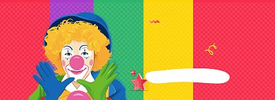 愚人节海报banner模板背景