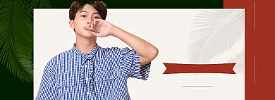 春季男装促销特惠banner海报背景