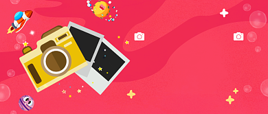 六一秀出你的童年照背景