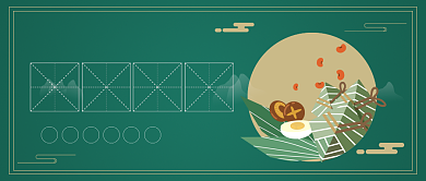 端午送蜜粽礼轻情意重背景