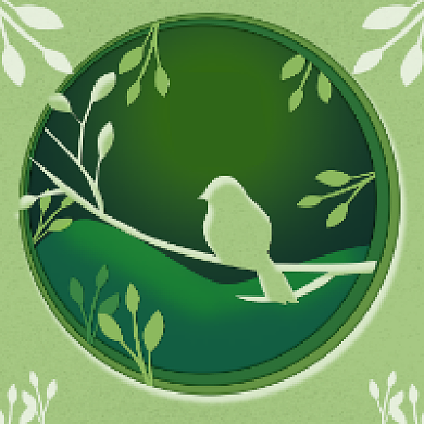 夏至节气绿色清新公众号次图背景