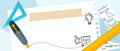 设计坞在线教育难点解析公众号首图背景