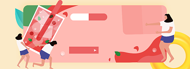 饮品淘宝电商banner图背景