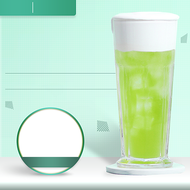 饿了么夏季饮品鲜榨果汁主图背景