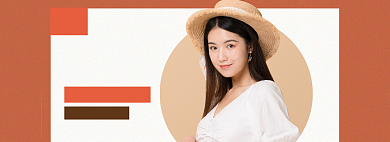 618女装抢购海报banner背景