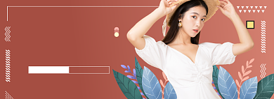 51女装海报banner模板背景