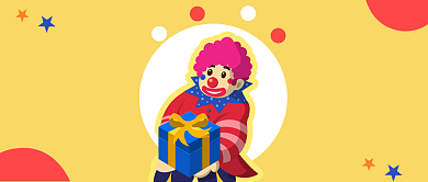 愚人节优惠公众号首图背景