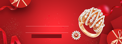 618饰品淘宝电商banner图背景