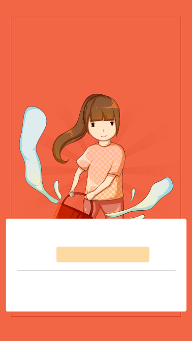 简约卡通风五一劳动节放假通知背景