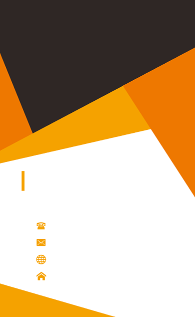 时尚竖版企业通用名片模板背景