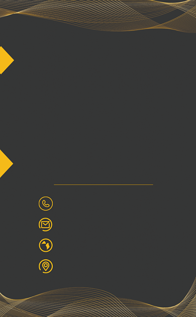 竖版高端商务风名片模板背景