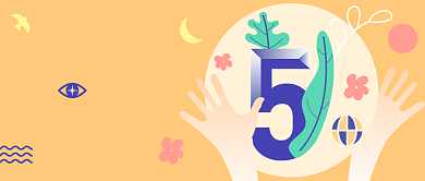 5月你好拥抱新世界背景