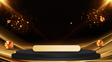 618惊喜狂欢节黑色大气手机横图背景