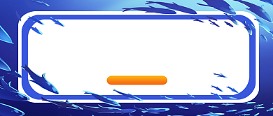 世界海洋日蓝色卡通公众号首图背景