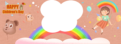 六一儿童节电商淘宝banner图背景