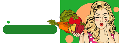 果蔬纤维粉电商淘宝banner图背景