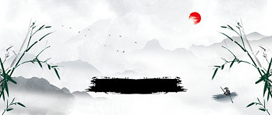 中国风五月你好新媒体配图背景