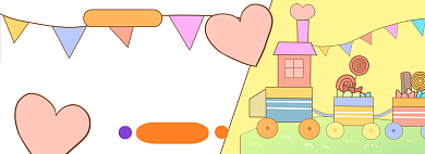 儿童节玩具电商淘宝banner图背景