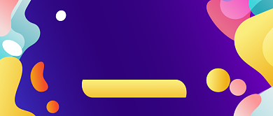 渐变炫彩世界电信日公众号首图背景