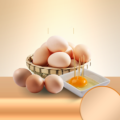 营养土鸡蛋促销简约直通车背景