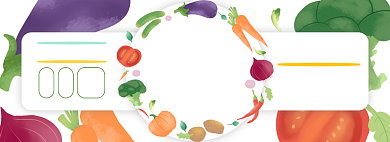 果蔬电商淘宝banner图背景