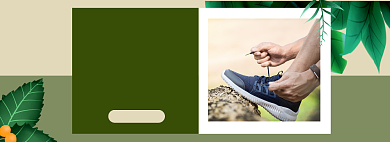 户外男鞋淘宝电商banner图背景