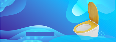 卫浴设备淘宝电商banner图背景