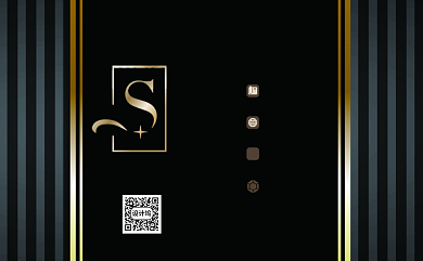 高档黑色金融投资理财名片背景