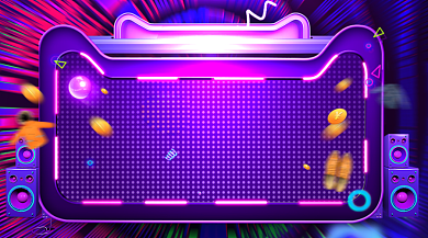 618年中大促炫彩渐变手机横图背景