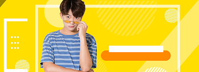 男装促销特惠banner海报背景