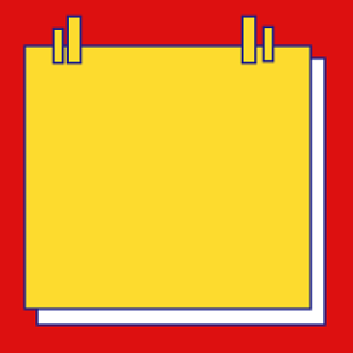 高考加油撞色几何简约公众号次图背景