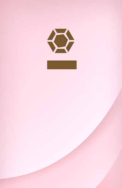 粉色简约工作证模板背景