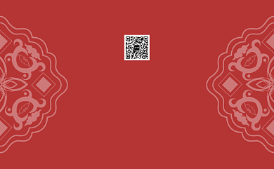 中国风复古古风名片背景