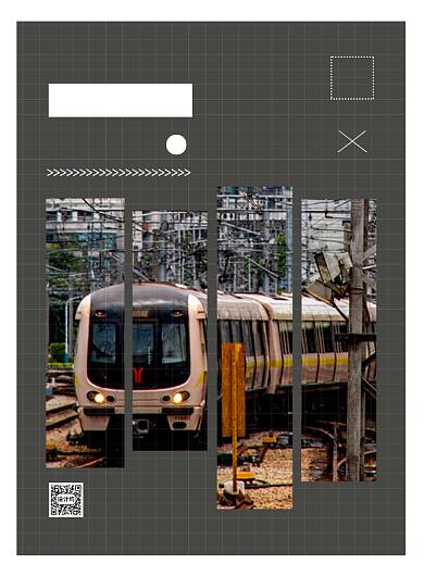 灰色扁平化时尚全国科技工作者日海报背景