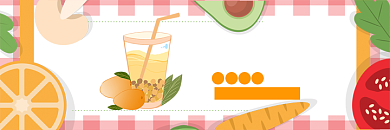 美团饮料果汁美食食品促销海报背景