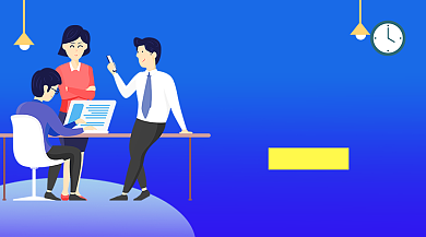 超级销售技巧教育课程封面背景