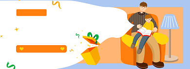 父亲节淘宝电商banner图背景