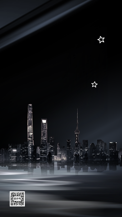 晚安实景问候日签手机海报背景