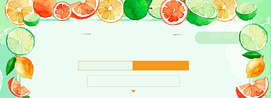 水果助农海报banner模板背景