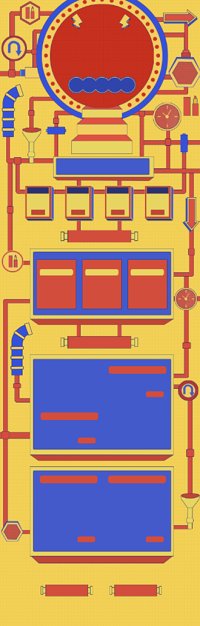 简约卡通618限时促销电商首页背景