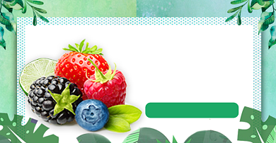 淘宝717吃货节夏日简约水果钻展背景