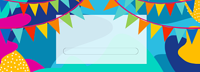 愚人节海报banner背景