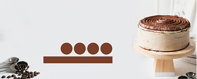 甜品烘焙简约优惠券背景