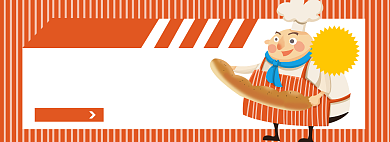 美味早操淘宝电商banner图背景