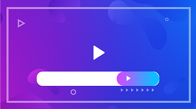 职场精英课程培训紫色渐变手机横图背景